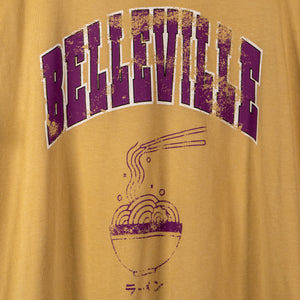 T-shirt Brewster Tarentino Belleville jaune