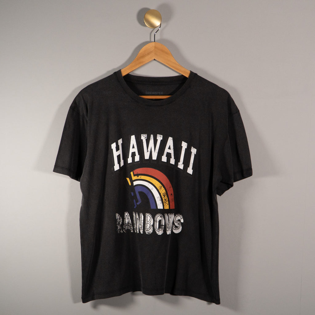 T-shirt Brewster Tarentino Hawai noir - Tandem