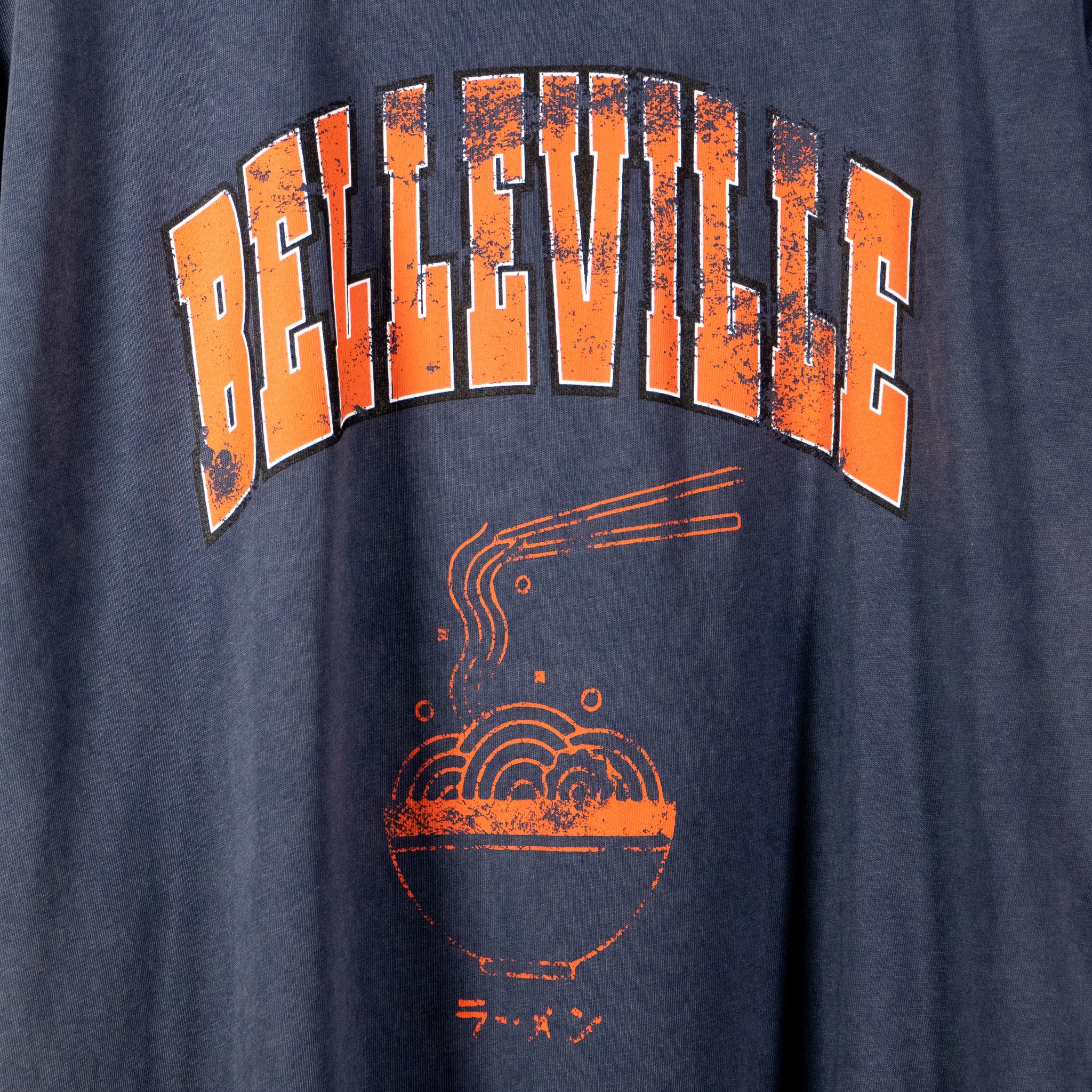 T-shirt Brewster Tarentino Belleville marine